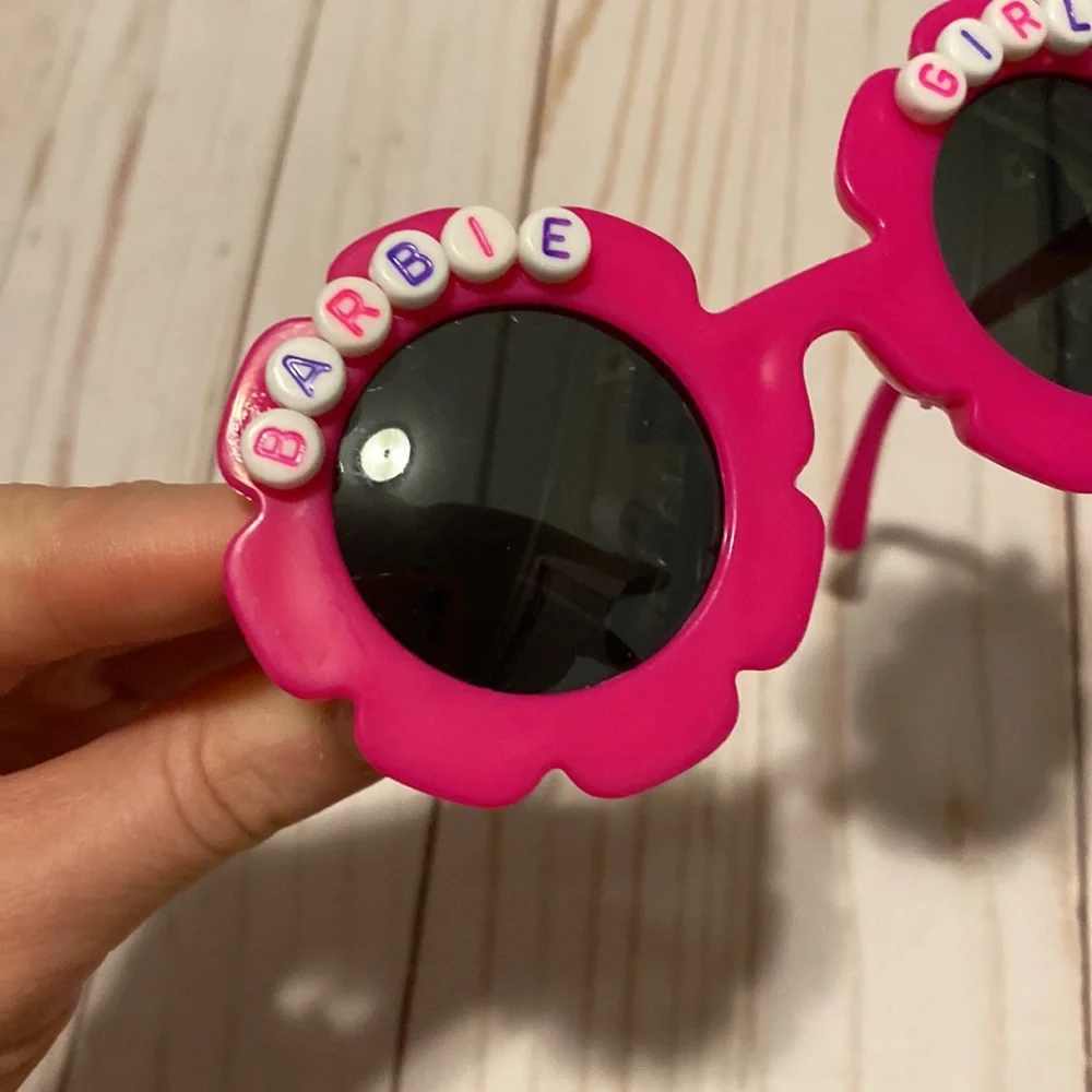 Girls Barbie girl pink sunglasses